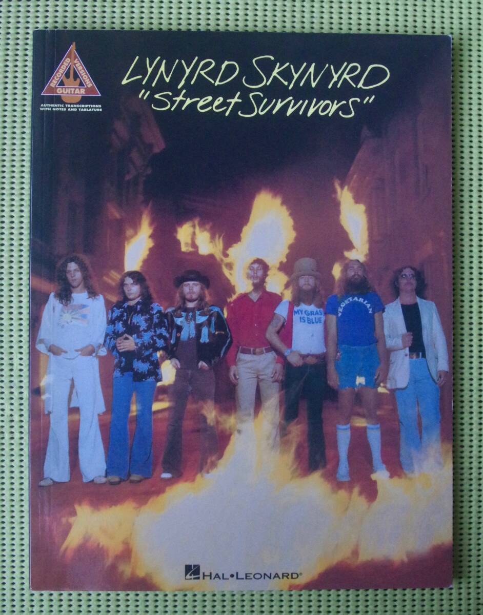 レーナード・スキナード LYNYRD SKYNYRD STREET SURVIVORS TAB譜付ギタースコア♪良好♪ 送料185円 サザンロック/ゲイリー・ロッシントン拍卖