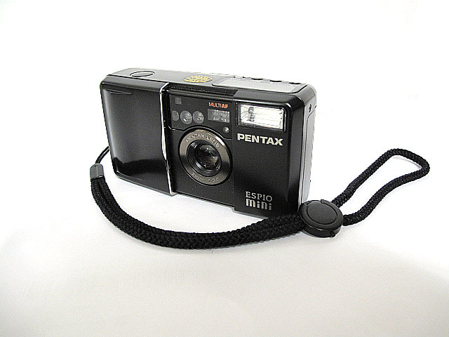 美品 現状品 PENTAX ペンタックス「ESPIO mini エスピオ ミニ ブラック」 35mmコンパクトフィルムカメラ 32mm F3.5 単焦点拍卖