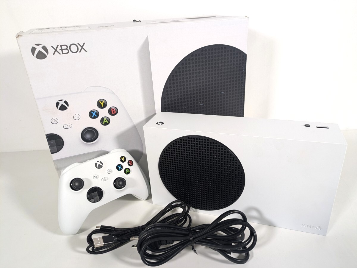 【動作OK】Xbox Series S シリーズS マイクロソフト 512GB ゲーム機 本体 コントローラー_HJR_D0713-J004拍卖