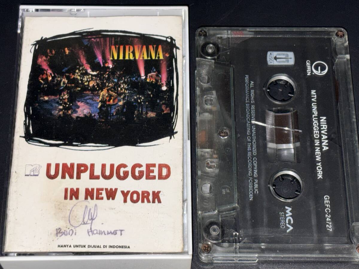 Nirvana / MTV Unplugged In New York 輸入カセットテープ拍卖