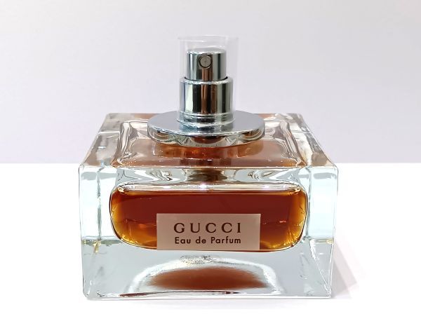 I◆GUCCI◆希少 廃盤品 グッチ SCANNON PARIS製 オードパルファム EDP 60ml SPRAY スクエアボトル 箱なし 長期保管品拍卖