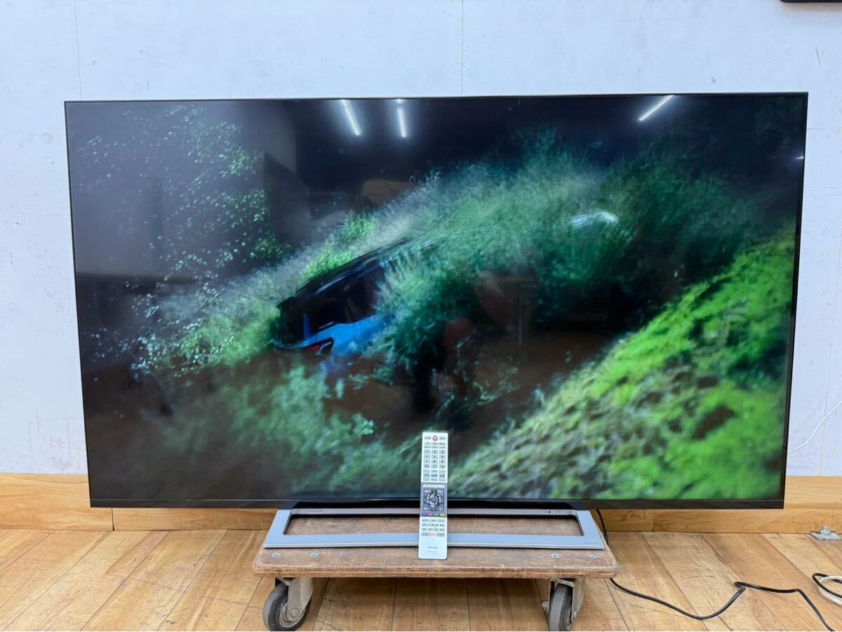 TG528★美品★TOSHIBA★液晶テレビ★65v型★18年製★スタンド付★リモコン付★65M520X拍卖