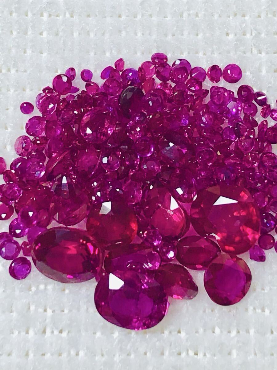 天然ルビーおまとめ18.31ct-約3.6gルース 裸石 宝石 jewerly コランダム拍卖