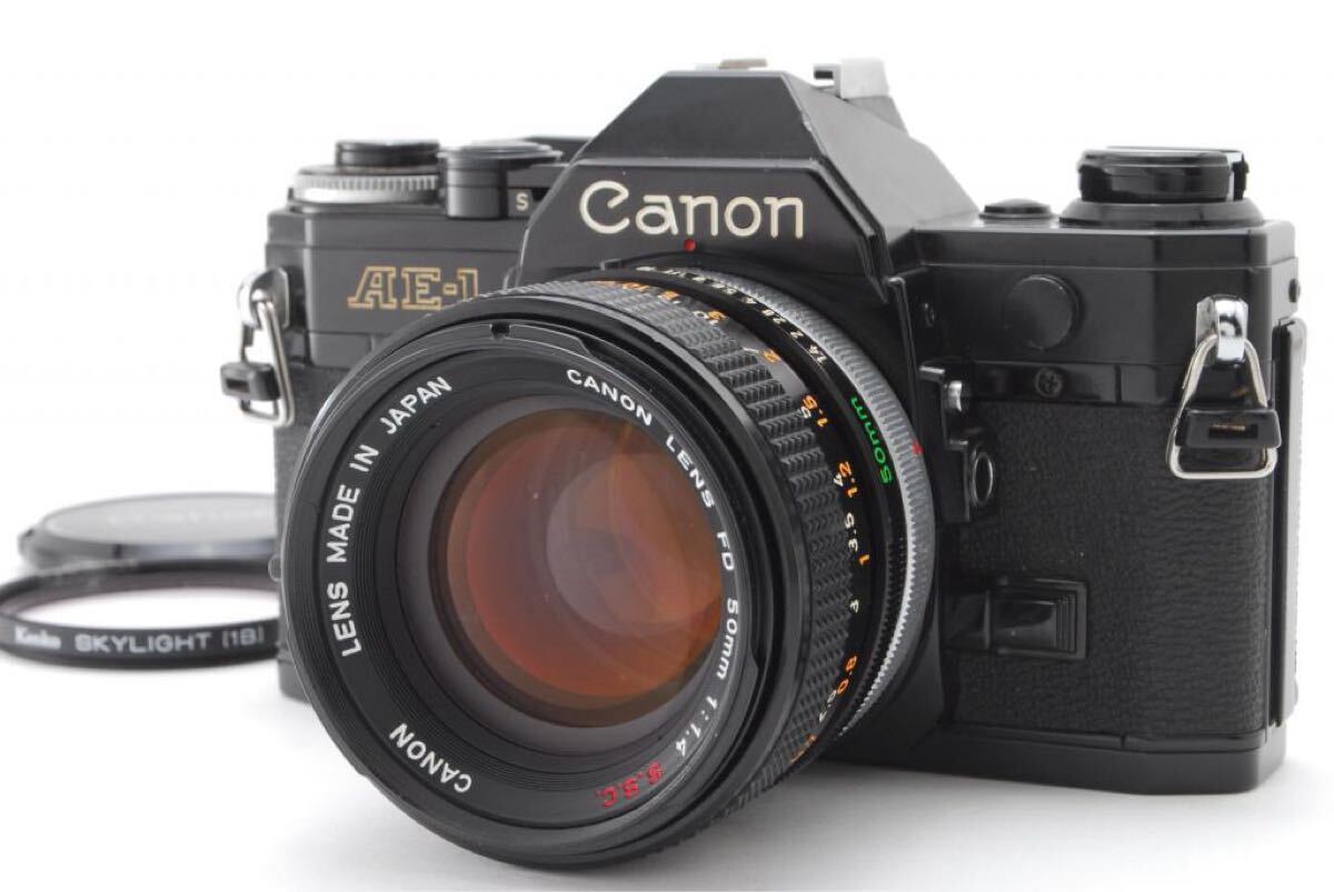 Canon AE-1 +Canon FD 50mm F1.4 S.S.C拍卖