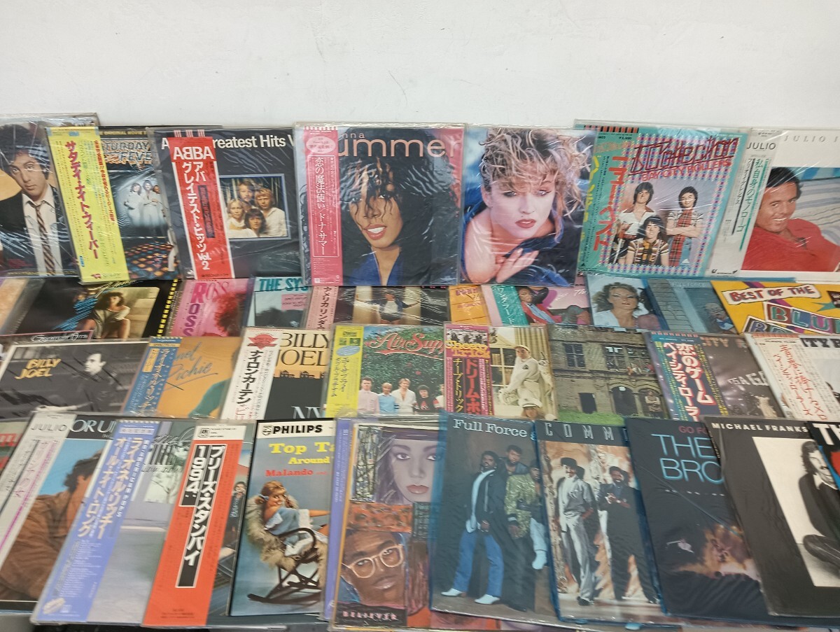 【26*8007】◆洋楽LPレコード40枚◆マドンナ/ビリージョエル/ベイ・シティ・ローラーズ/アバ/ドナ・サマー/ダイアナ・ロス他拍卖