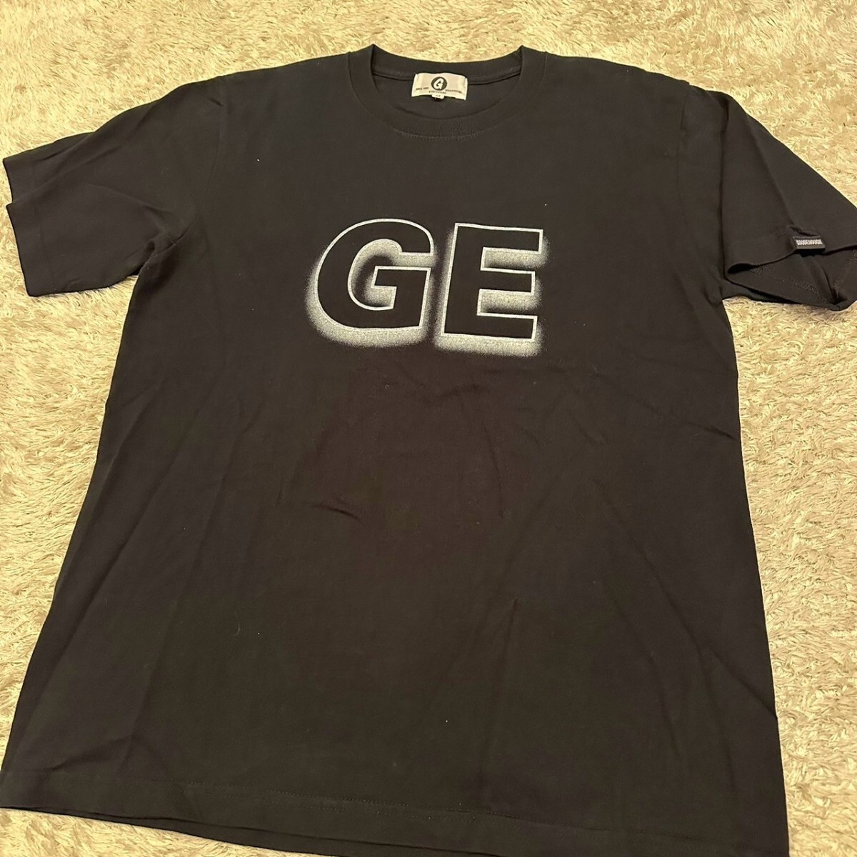 幻級 00s GOODENOUGH グッドイナフ 半袖 Tシャツ メンズ サイズM ロゴ ビッグロゴ 黒 ブラック アーカイブ y2k拍卖