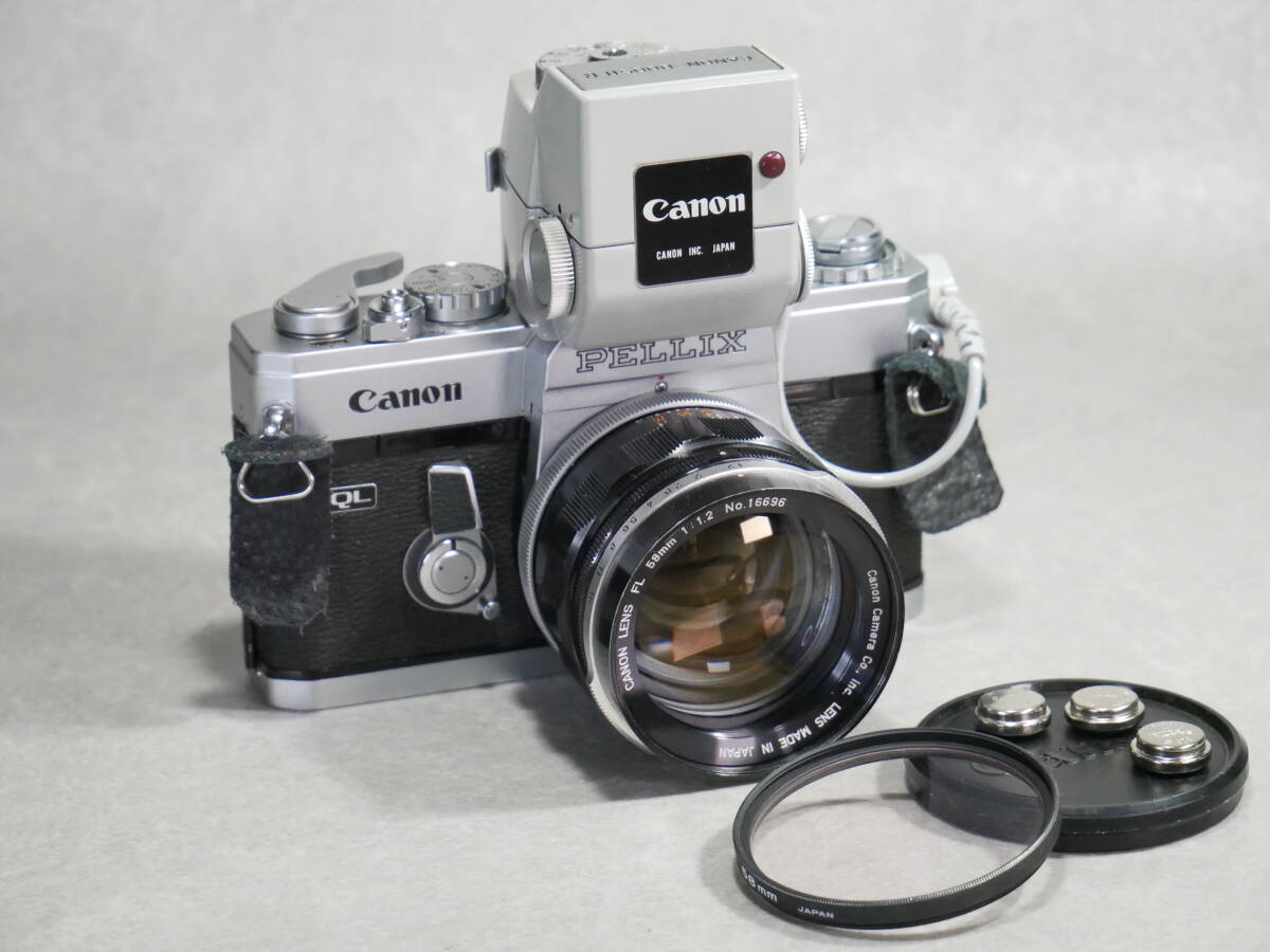 希少! 58mm F1.2 ブースター付 PELLIX CANON 難あり拍卖