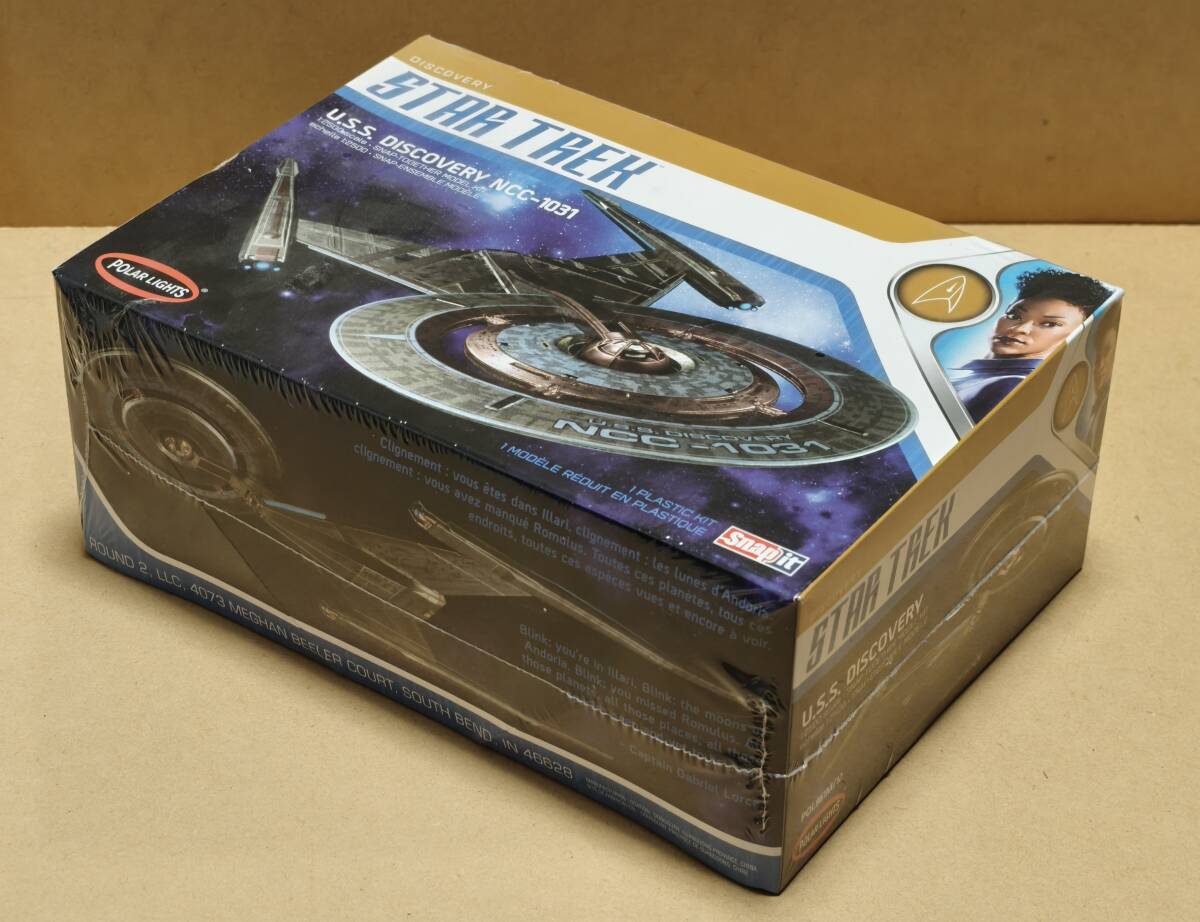 【未開封品】ポーラライツ スタートレックディスカバリー NCC-1031 U.S.S.ディスカバリー 1/2500スケール プラモデル U.S.S. Discovery拍卖
