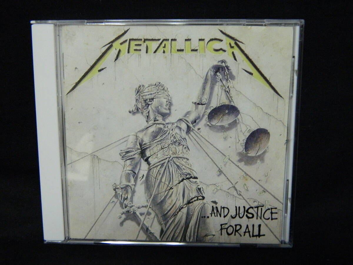 (21) METALLICA / ...AND JUSTICE FOR ALL 日本盤 ジャケ、経年の汚れあり 拍卖