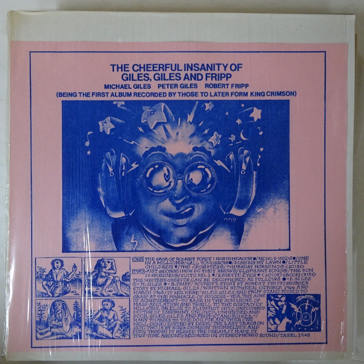 21117767;【BOOT/シュリンク】Giles, Giles And Fripp / The Cheerful Insanity Of Giles, Giles And Fripp拍卖