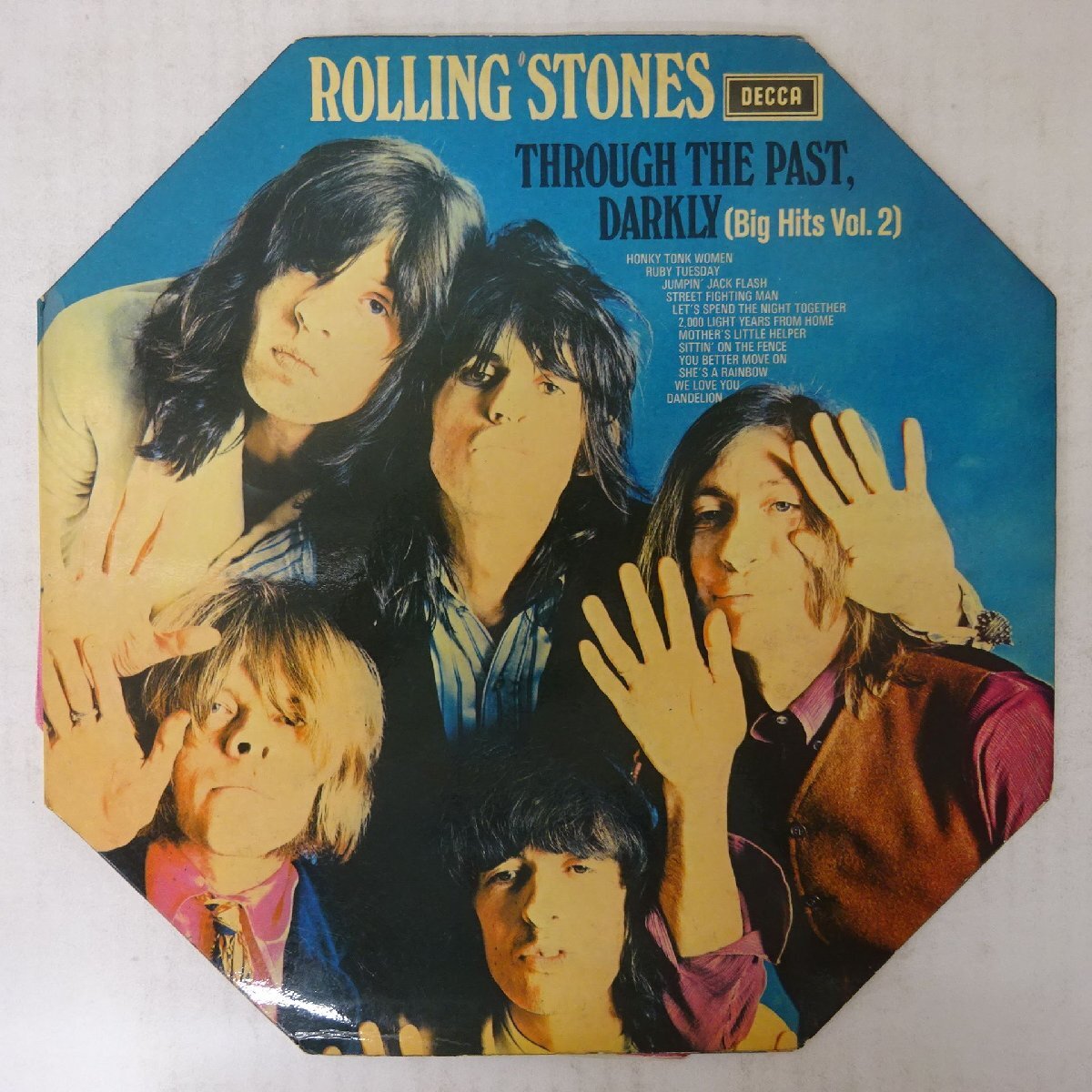 21118826;【UK盤/マルーンラベル/OPEN DECCA/MONO/マト1A,3A/コーティング】The Rolling Stones / Through The Past, Darkly (Vol. 2)拍卖