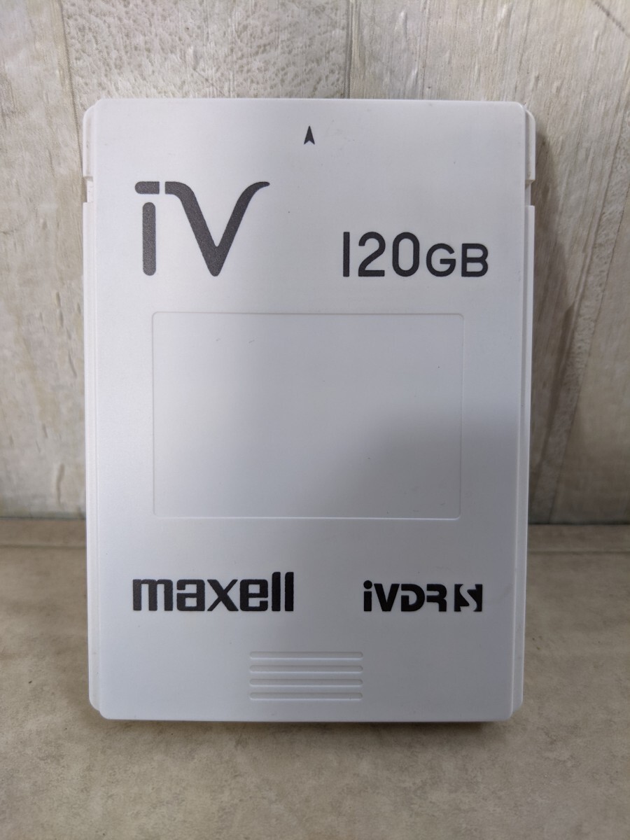 maxell/マクセル iVDR-S カセットHDD 120GB 動作未確認 ジャンク品拍卖