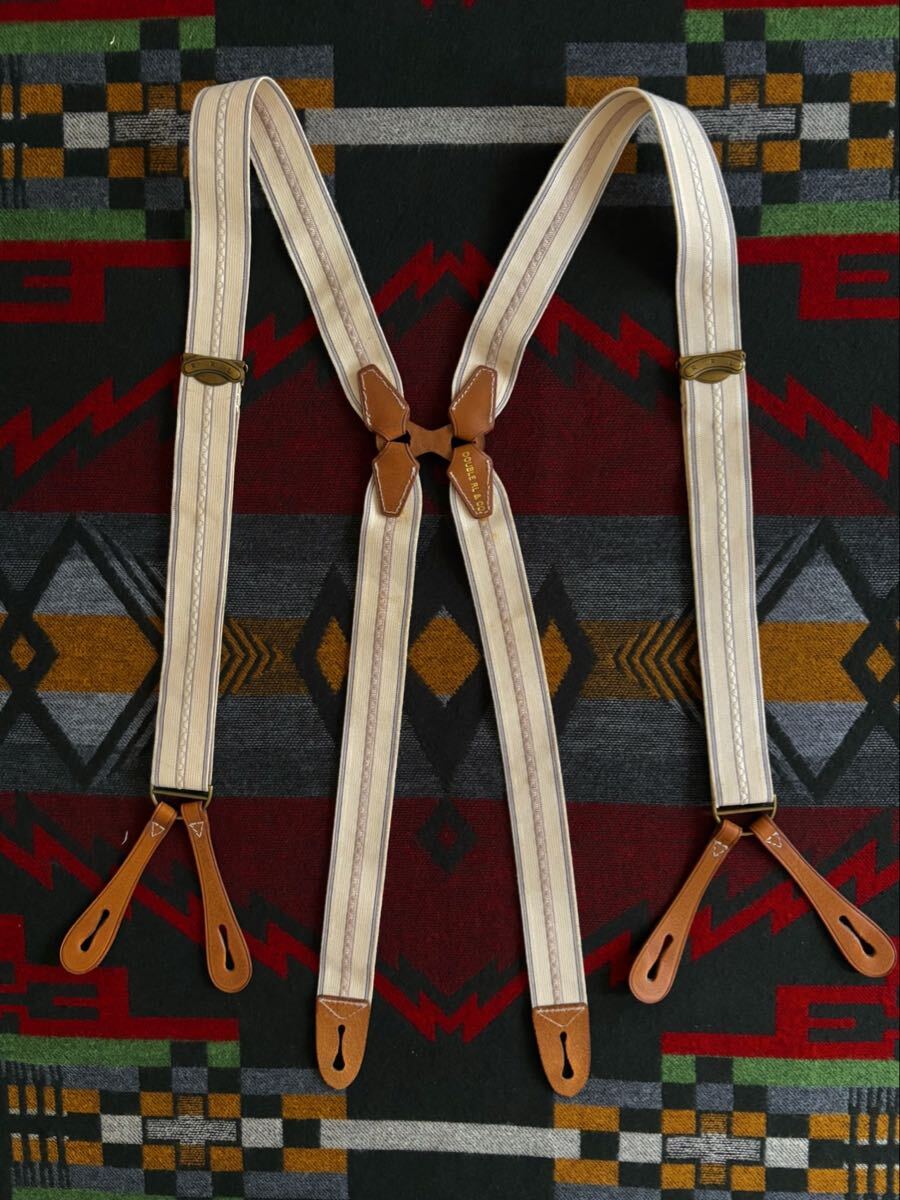 RRL STRIPE SUSPENDER オールドモデル 正規品 (ラルフローレン ビンテージ サスペンダー拍卖