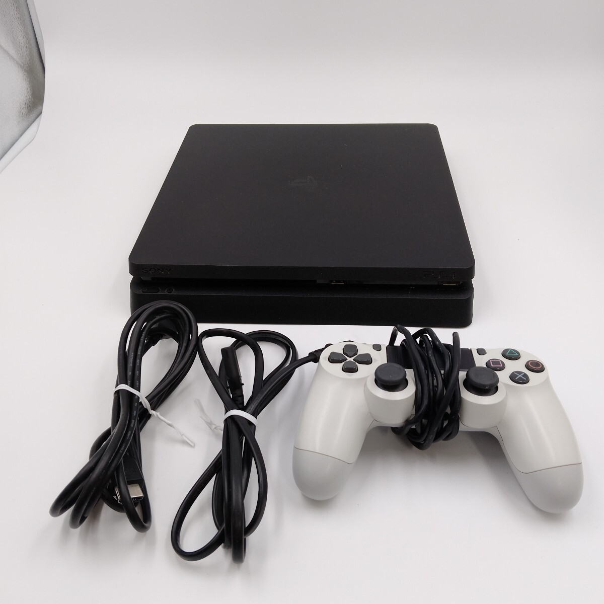 A SONY ソニー PlayStation4 プレイステーション4 PS4 CUH-2100B ジェットブラック 5704107 ドラゴンクエストXI ソフト付 通電確認済拍卖