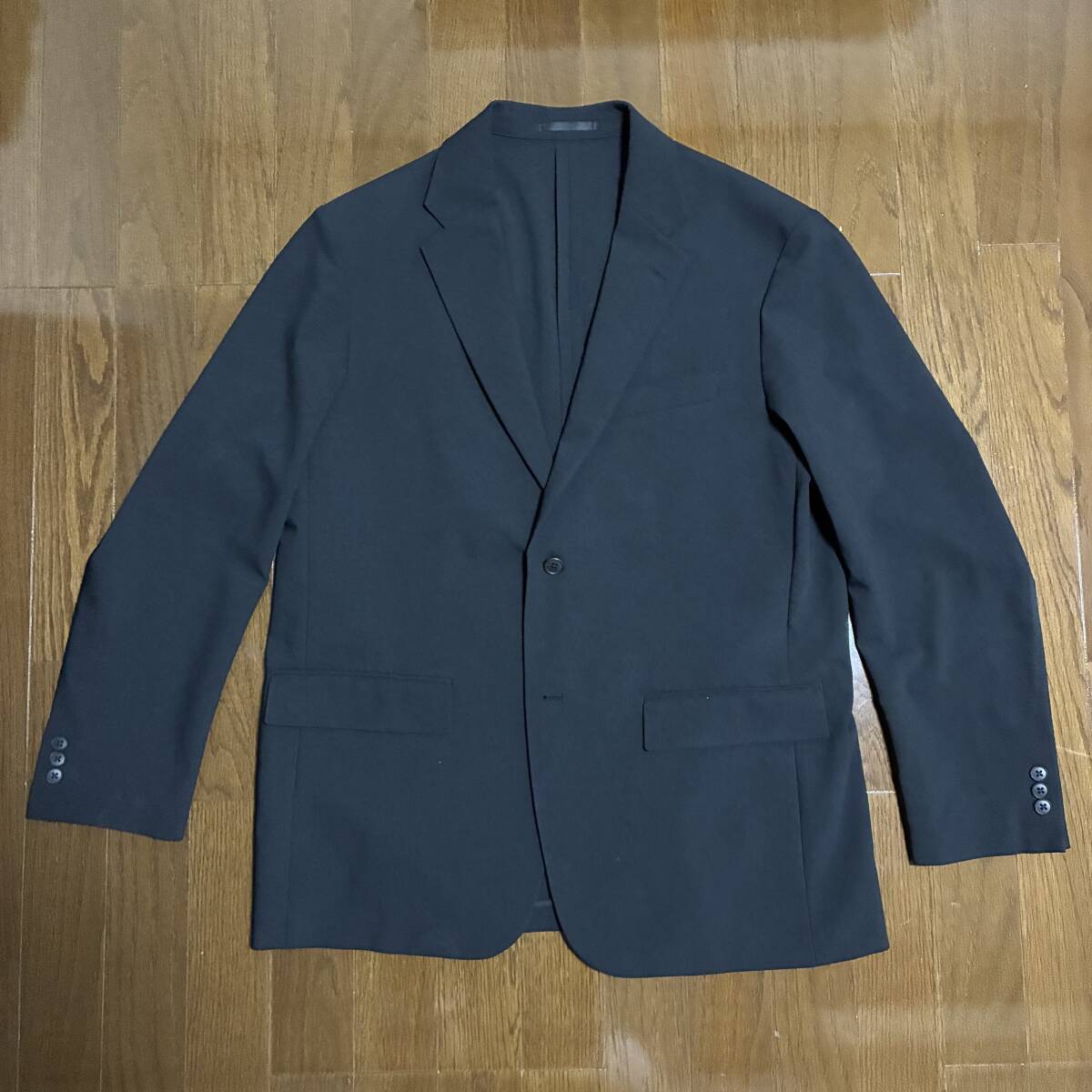 ユニクロ 感動ジャケット ブラック XL 311-448034拍卖
