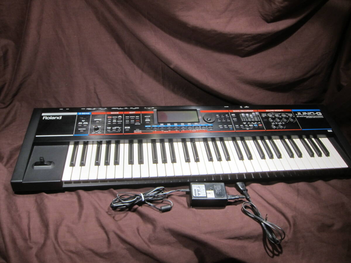 Roland ローランド シンセサイザー JUNO-G 液晶パネル故障品 JUNK ジャンク品拍卖