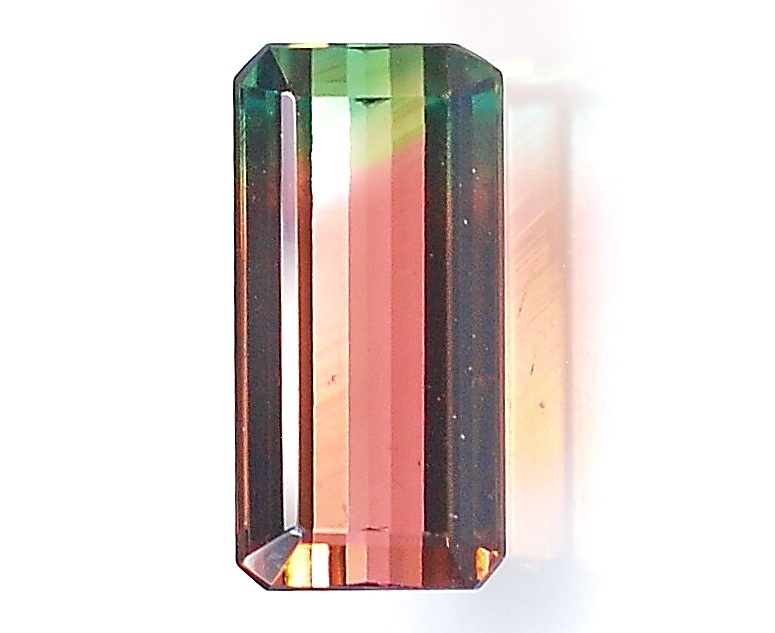 【100円~】大粒 キレイ 天然バイカラートルマリン 6.59ctルース拍卖