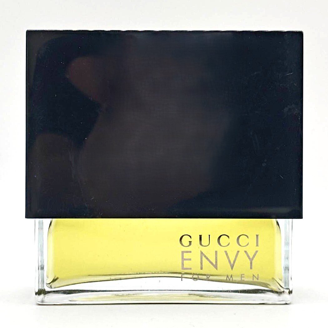【4177-10】GUCCI(グッチ)ENVY FOR MEN EDT エンヴィ フォーメン フラコン100ml/残量約95% Scanon(スキャノン)社製 ヴィンテージ 廃盤拍卖