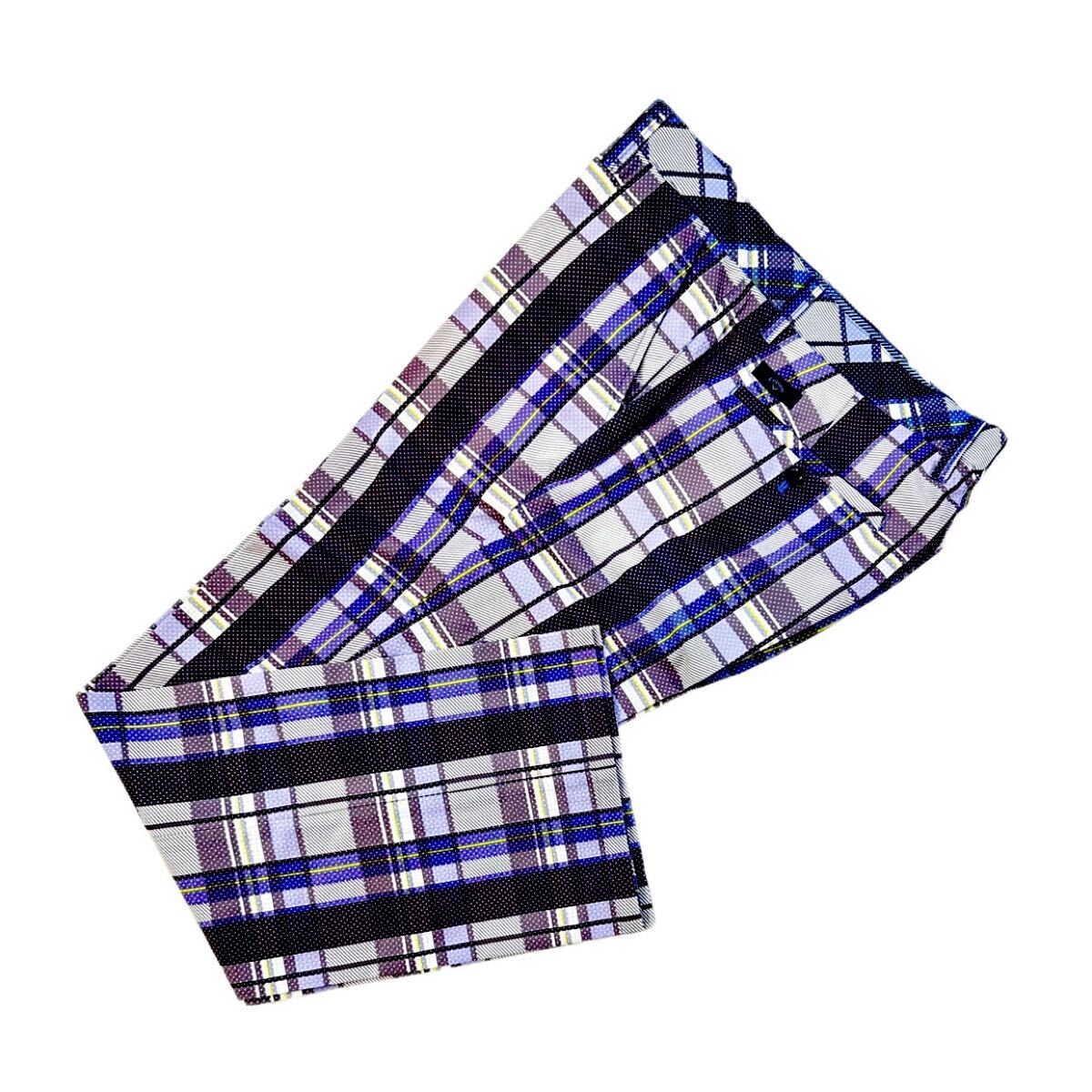 ★超美品★Callaway キャロウェイ / W86-90㎝ / チェック柄 ストレッチパンツ / サイズ LL拍卖
