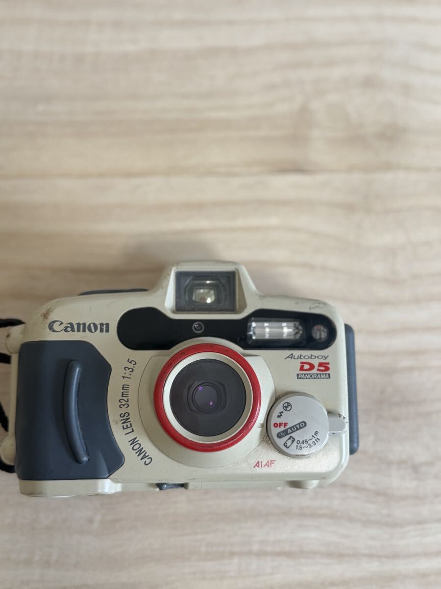 Canon キヤノン Autoboy D5 PANORAMA オートボーイ D5 パノラマ 35mm フィルムカメラ 現状品拍卖