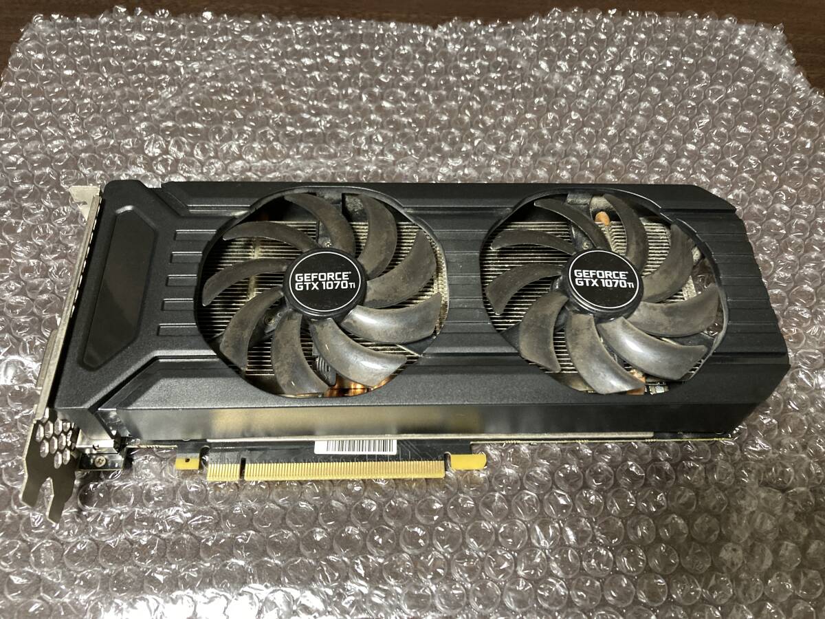 ●A1 グラフィックボード GeForce GTX1070Ti DUAL 8GB 簡易動作確認済み●拍卖