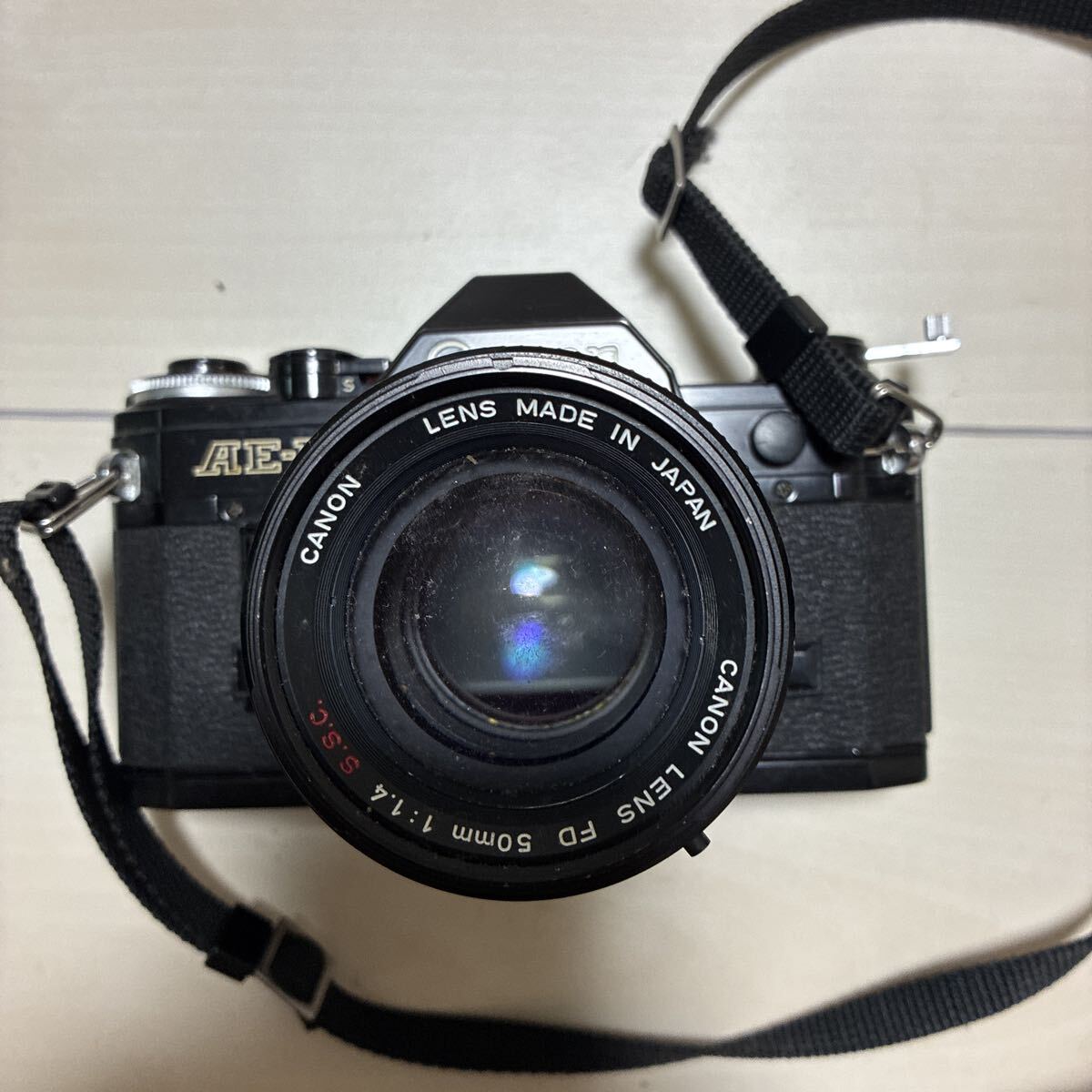 Canon キャノン AE-1 フィルムカメラ Canon LENS FD 50mm 1:1.4 カメラレンズ拍卖