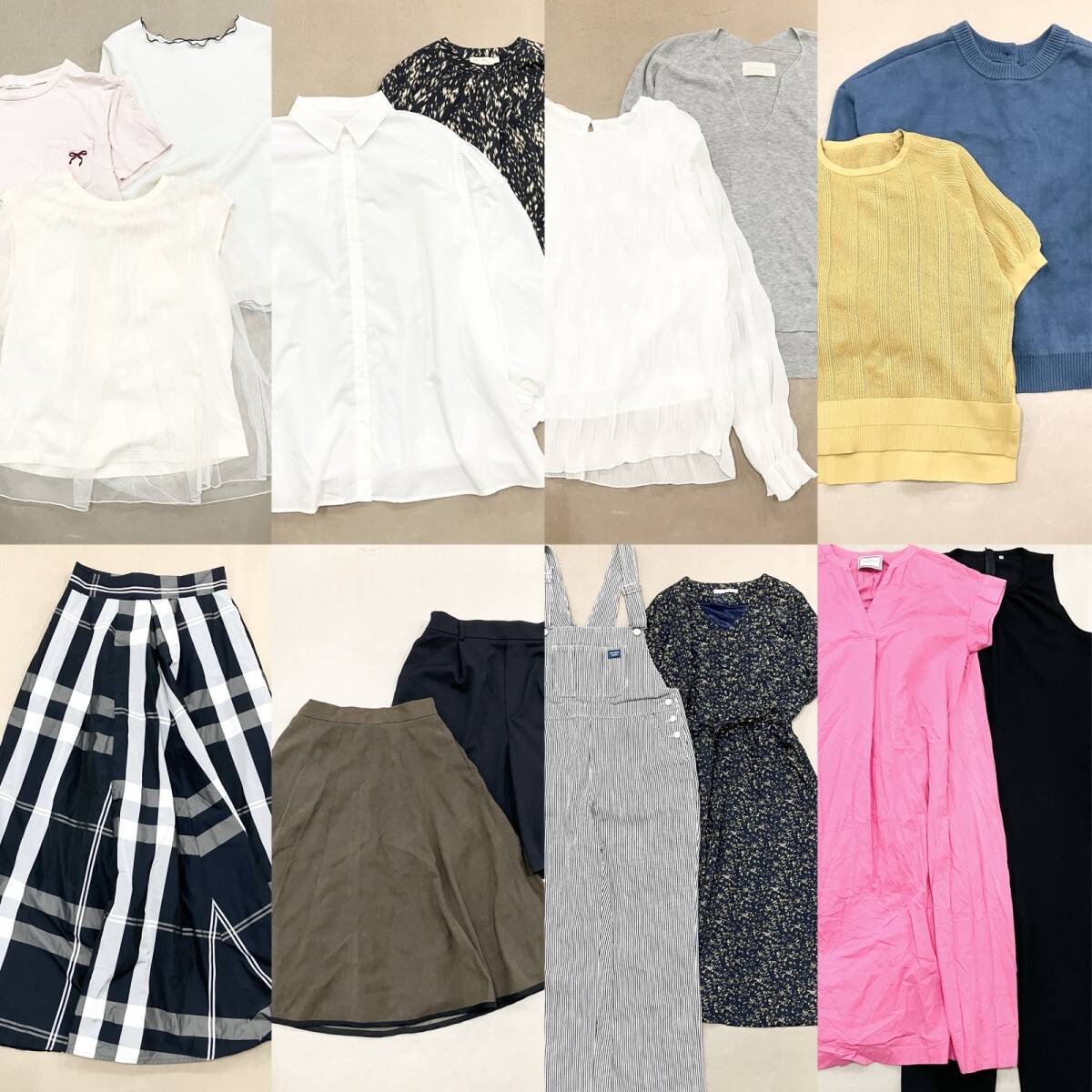 ★ カジュアル ファッション 16点 まとめ商品 COLZA OLIVE des OLIVE トップス ボトムス ワンピース サイズMIX レディース 卸 現状品拍卖