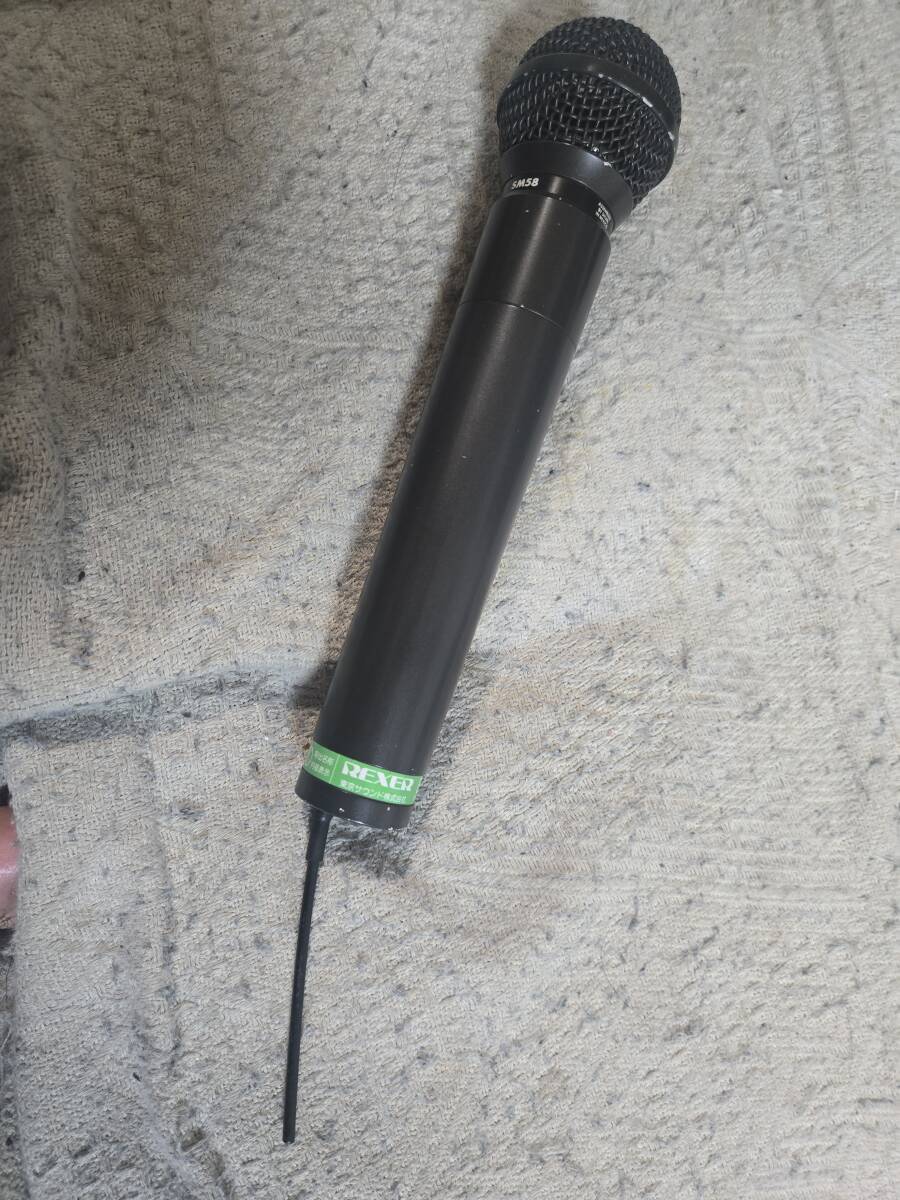 REXER ワイヤレスマイク VX-803 SHURE SM58 ■ma1拍卖