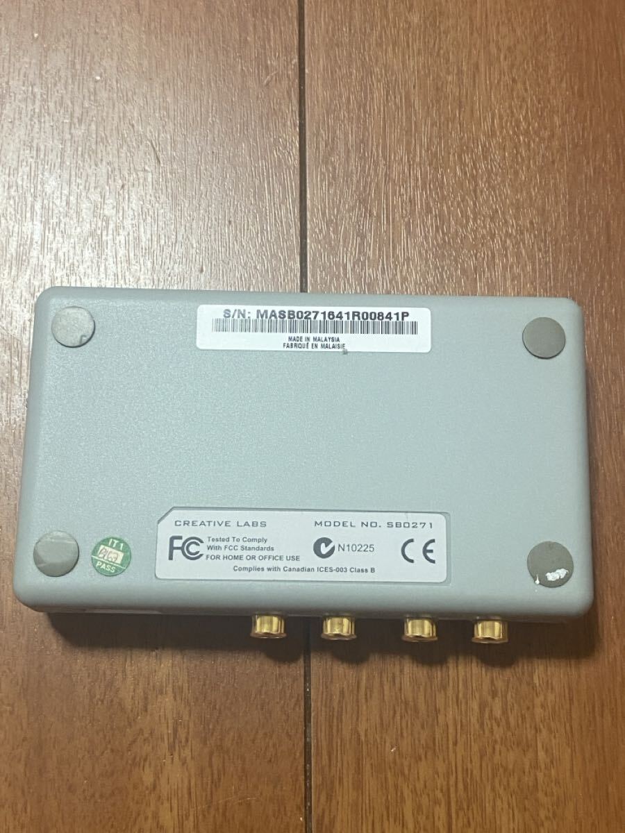 CREATIVE LABS MODEL NO. SB0271 オーディオ機器拍卖