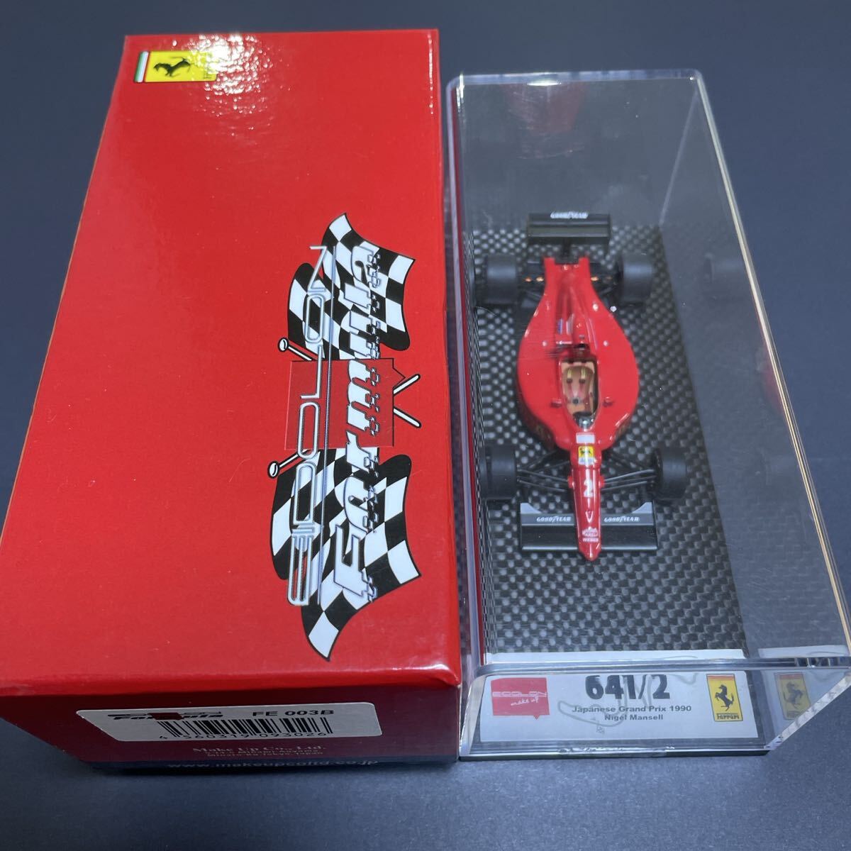 メイクアップ アイドロン 1/43 フェラーリ 641/2 1990 日本GP ナイジェル・マンセル拍卖