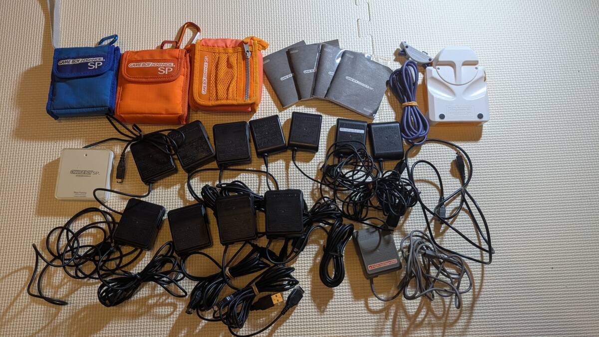 Nintendo GBASP用 アクセサリー 等 大量セット ゲームボーイアドバンスSP拍卖
