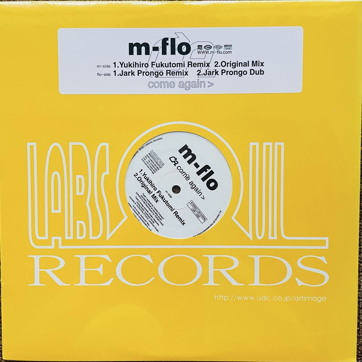 【新品未開封】m-flo / Come Again (Remixes)(Labsoul Records LSR-030)(福富 幸宏、Jark Prongo、Yukihiro Fukutomi、LISA、Verbal)拍卖