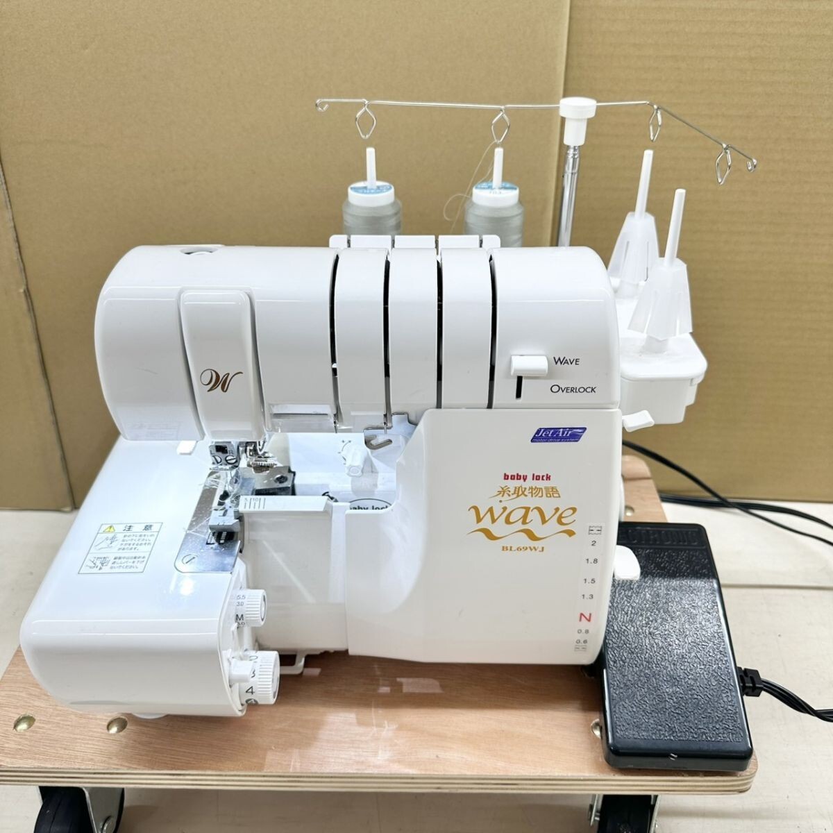 A048-G20-2208 JUKI ベビーロック baby lock 糸取物語 Wave BL69WJ ハンドクラフト 手工芸 針動作確認済み IJ拍卖