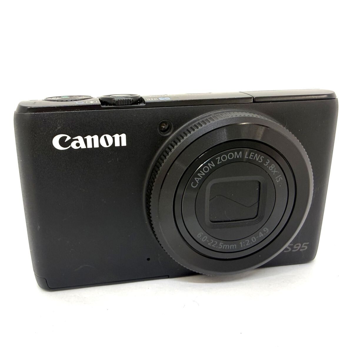 A833-P1C-387◎【美品】 Canon キャノン Powershot S95 ブラック コンパクトデジタルカメラ コンデジ シャッター確認済み IB拍卖