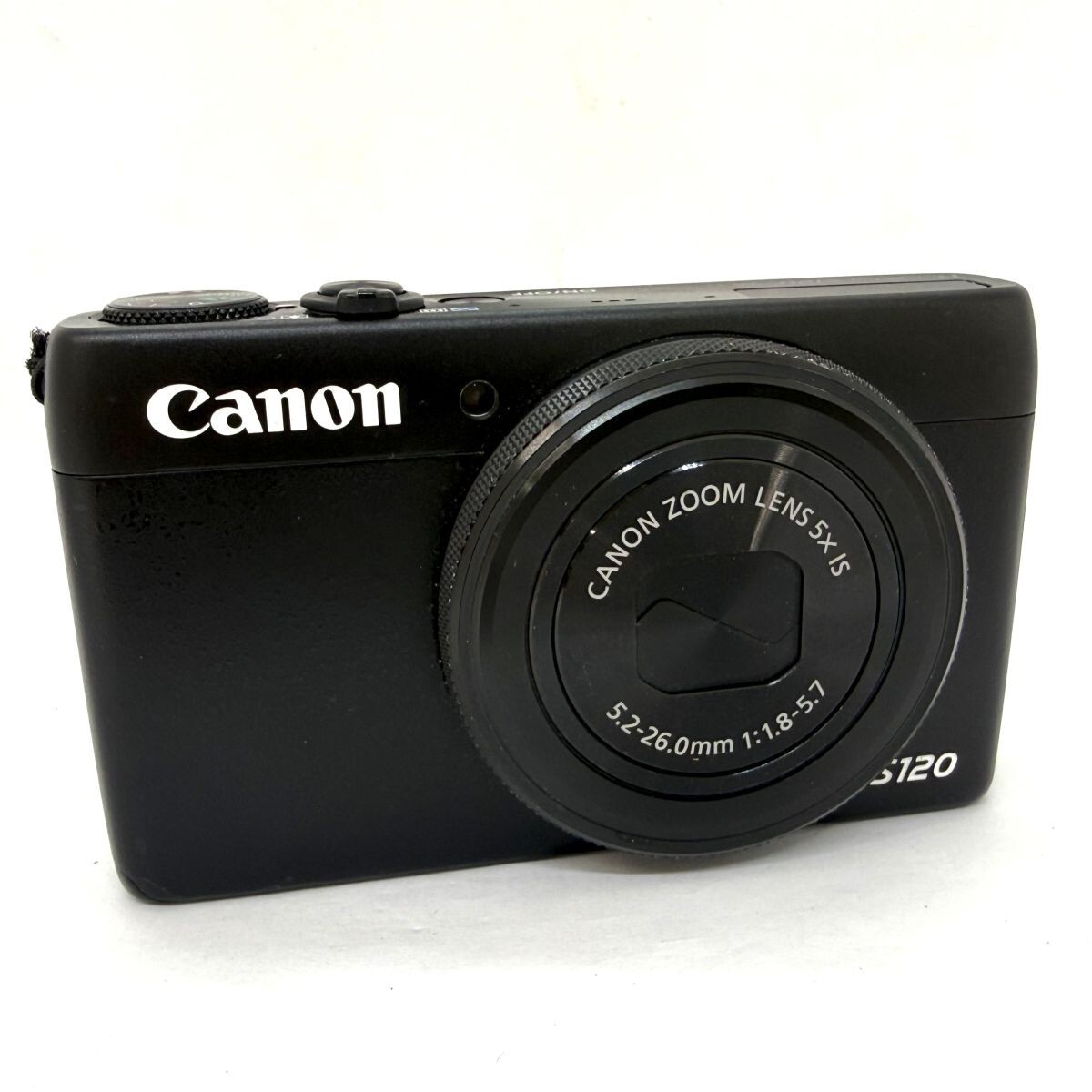 A834-SA4C-87◎【美品】 Canon キャノン Powershot S120 ブラック コンパクトデジタルカメラ コンデジ シャッター確認済み IB拍卖