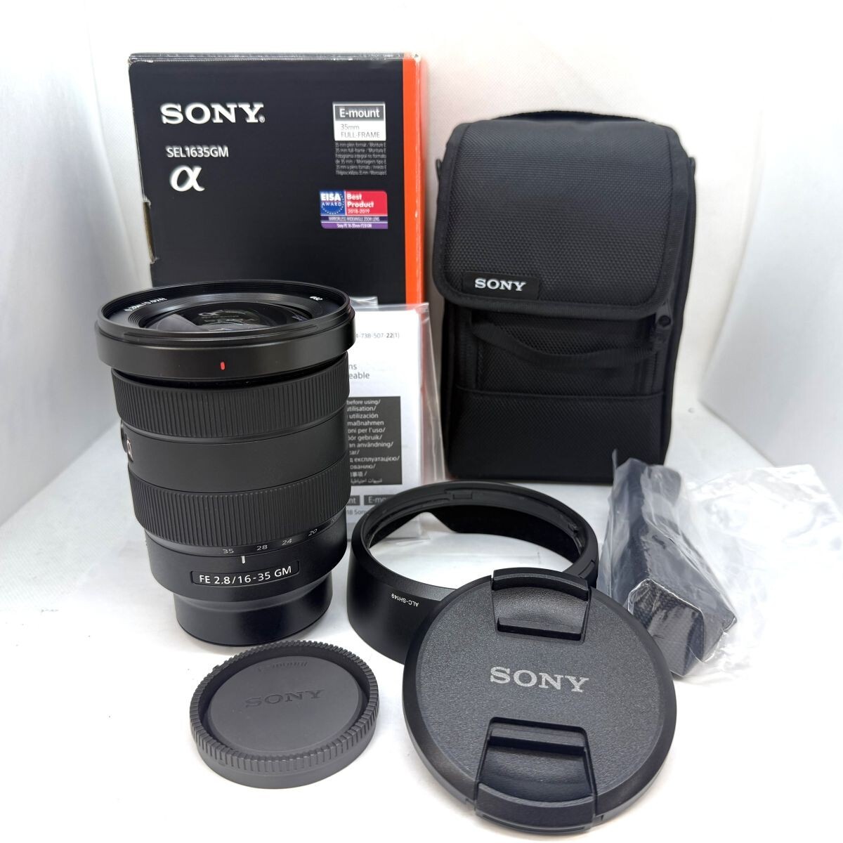 B828-O61C-218 【美品】 SONY ソニー FE 16-35 F2.8 GM G-MASTER カメラ レンズ 箱付き IB拍卖