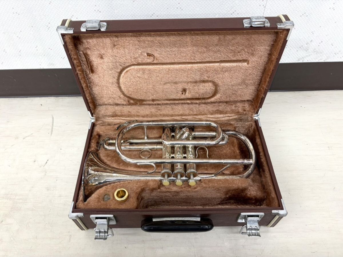 B335-H33-1089 YAMAHA ヤマハ YCR-335S コルネット 012329 ハードケース付きマウスピース付き 楽器 IG拍卖