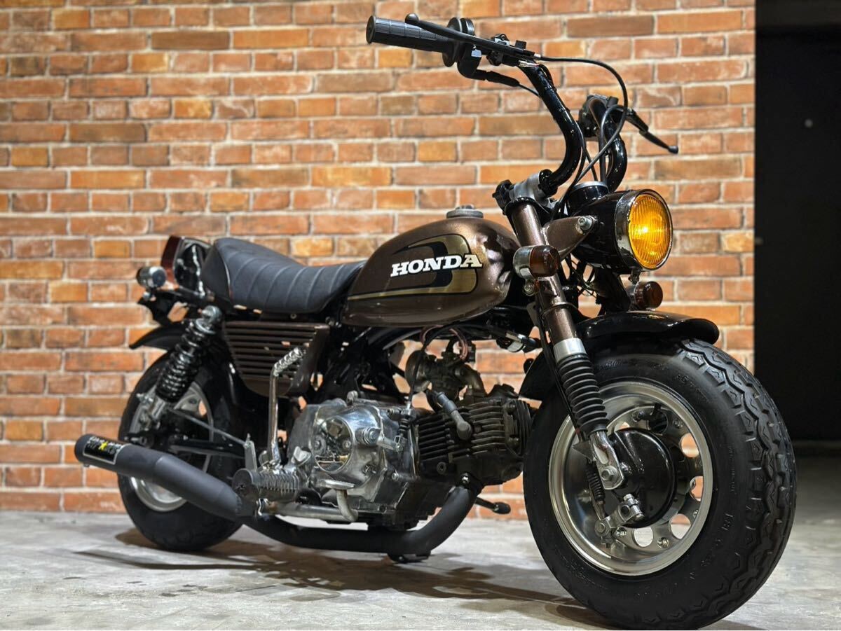 激悪 モンキー フルカスタム シャコタン 49cc 検 8インチ 太足 車体 陸送可能 カスタム カブ 12v化 ゴリラ ダックス シャリー 神戸 拍卖