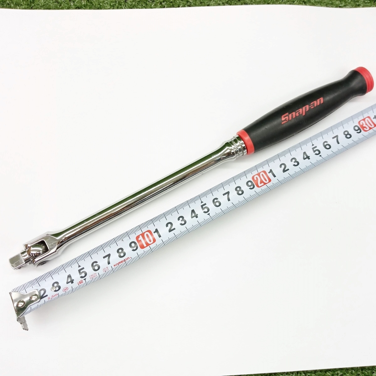 中古 Snap-on スナップオン 3/8 9.5sq ブレーカーバー ソフトグリップハンドル FHBB12拍卖