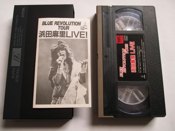 浜田麻里 BLUE REVOLUTION TOUR LIVE! vhsビデオ拍卖