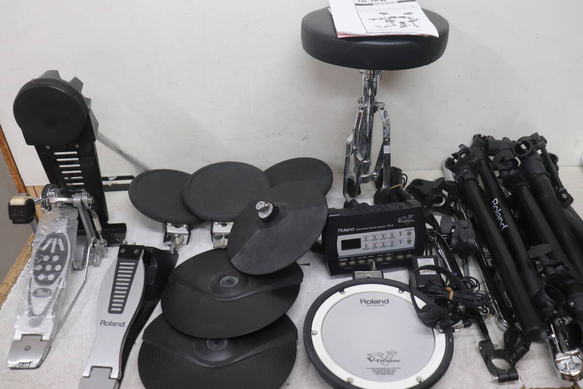 Y18/J942 Roland ローランド TD-3KW 電子ドラム (HIHATコントロール動作しません) ジャンク拍卖
