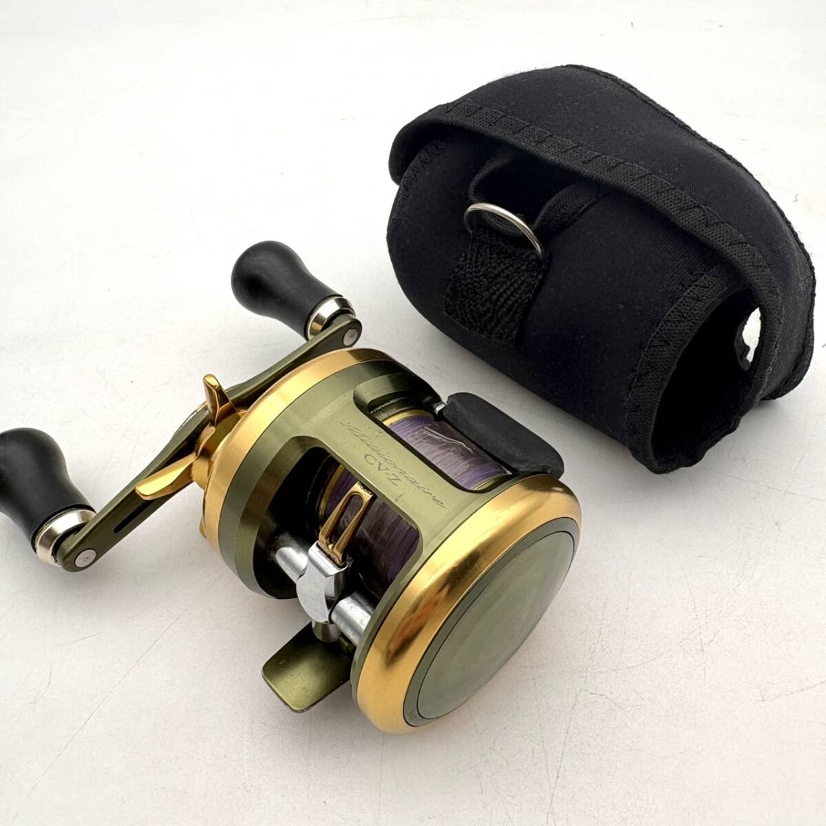 【1円~】ダイワ ミリオネア ベイトリール リール CV-Z 103 Club M E.A.S リールポーチ付き DAIWA Millionaire Y474拍卖