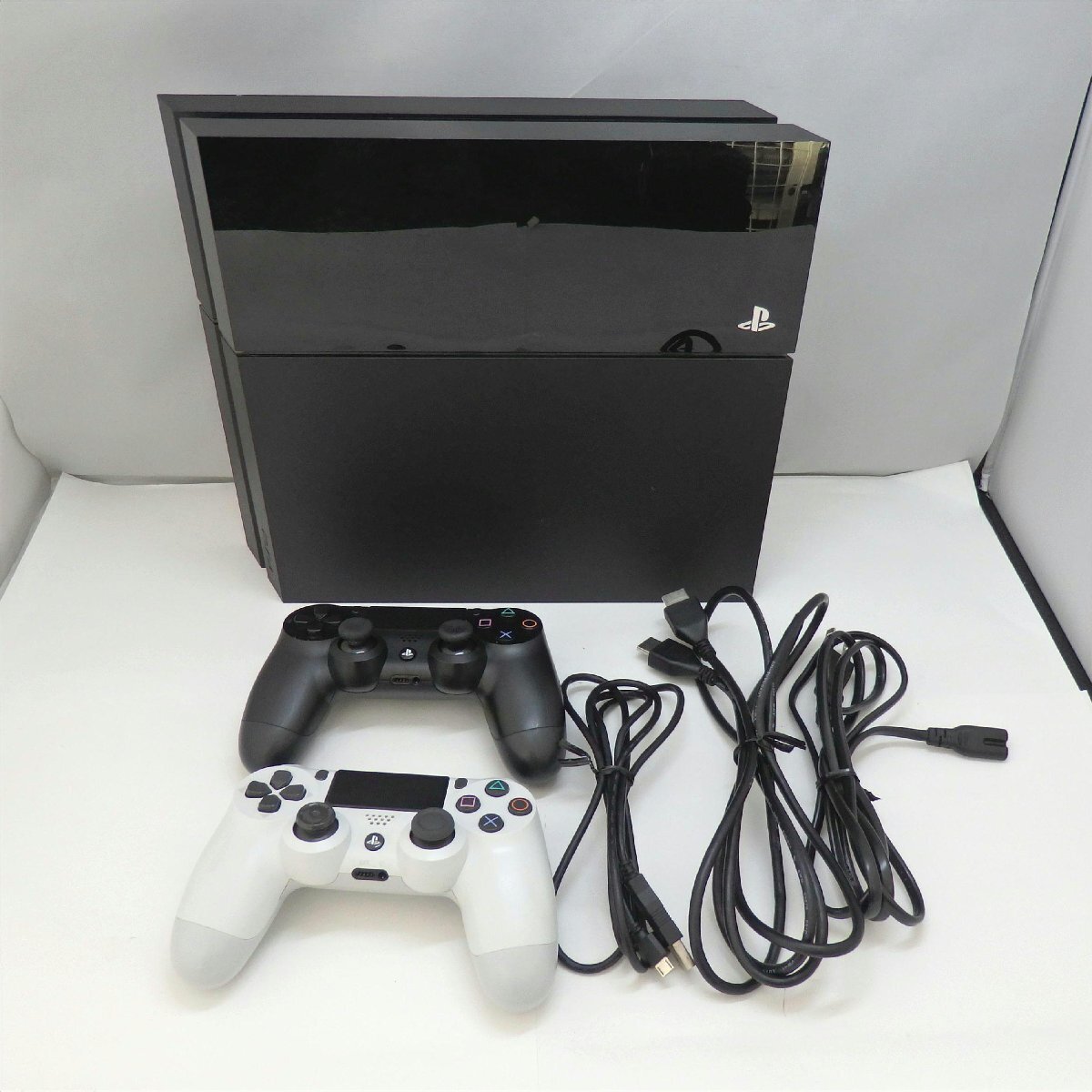 1円【一般中古】SONY PS4 PlayStation4 500GB ジェットブラック プレイステーション4 動作確認済/CUH-1100A/41拍卖