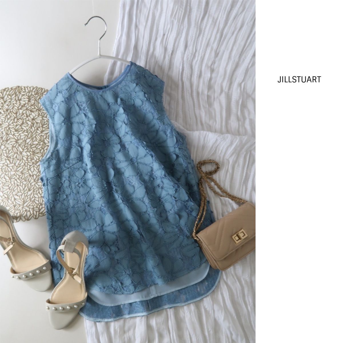超美品☆2万☆ジル スチュアート JILLSTUART☆シェリーレースブラウス Sサイズ☆E-M 4181拍卖