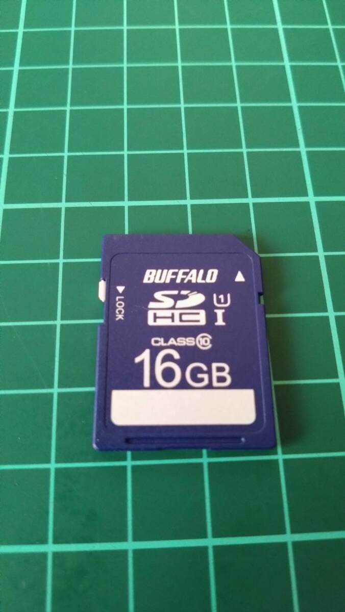 【SDカード】16GB buffalo 読み書き確認済み Class10 SDHC拍卖