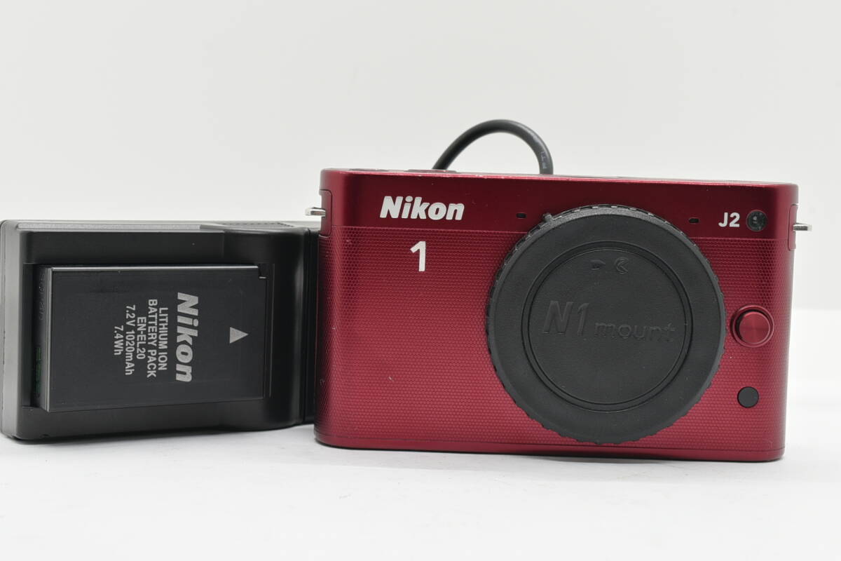 シャッターカウント 9055回 Nikon ニコン 1 J2 Compact Mirrorless DSLR Camera Digital Camera 一眼レフ ミラーレス カメラ TN65J2P拍卖