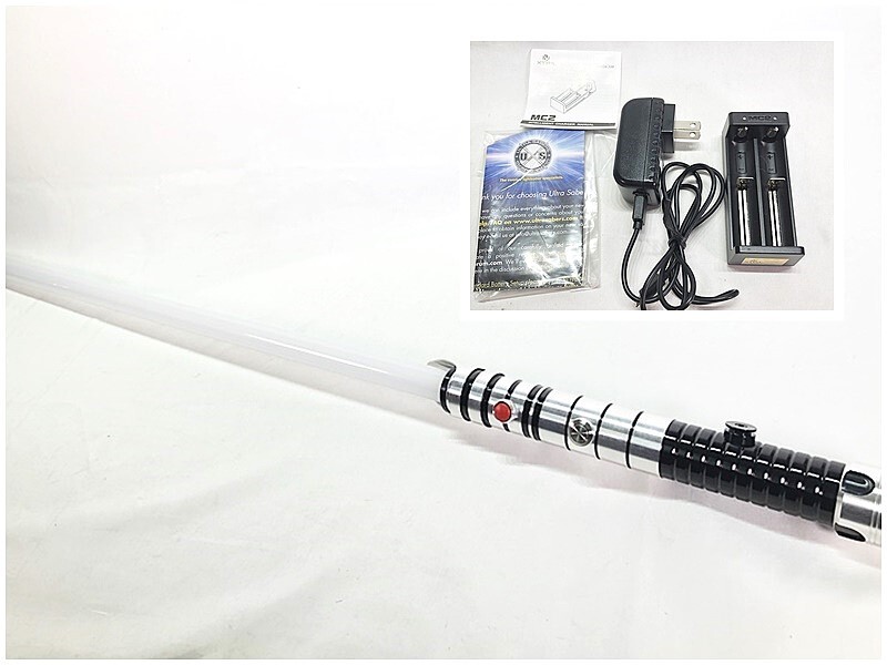 ウルトラセイバーズ ULTRA SABERS ライトセイバー 全長約120cm程度 本体 + 充電器 セット 同梱不可 1円スタート★S拍卖