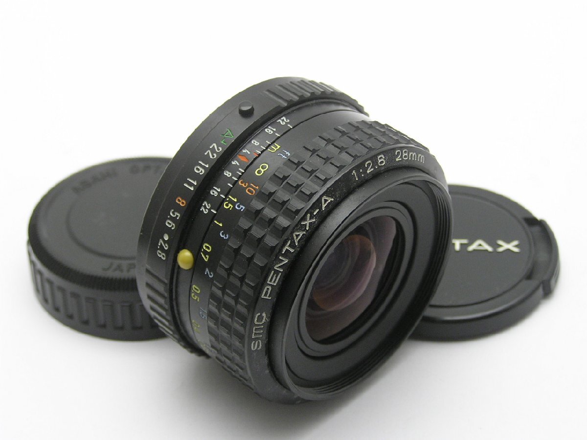 ★ハローカメラ★3252 SMC ペンタックス PENTAX A 28mm:2.8 【レンズ:要清掃】 動作品 ジャンク 即決有り拍卖