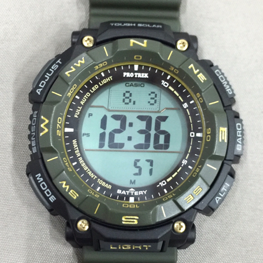 カシオ プロトレック 30周年記念デザイン タフソーラー 腕時計 PRG-340ANS メンズ 稼働品 付属品あり CASIO拍卖