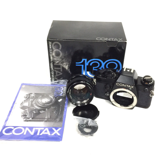 1円 CONTAX コンタックス 139 Quartz 一眼レフ フィルムカメラ シャッター確認済み レンズ Plannar 1.4/50 C211732拍卖